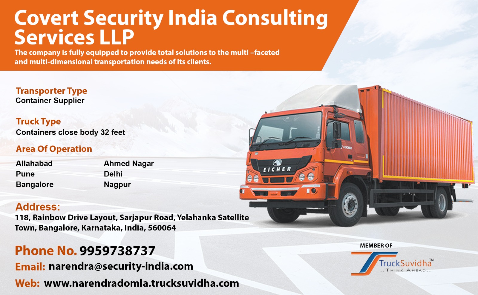 TruckSuvidha Promotion Slider